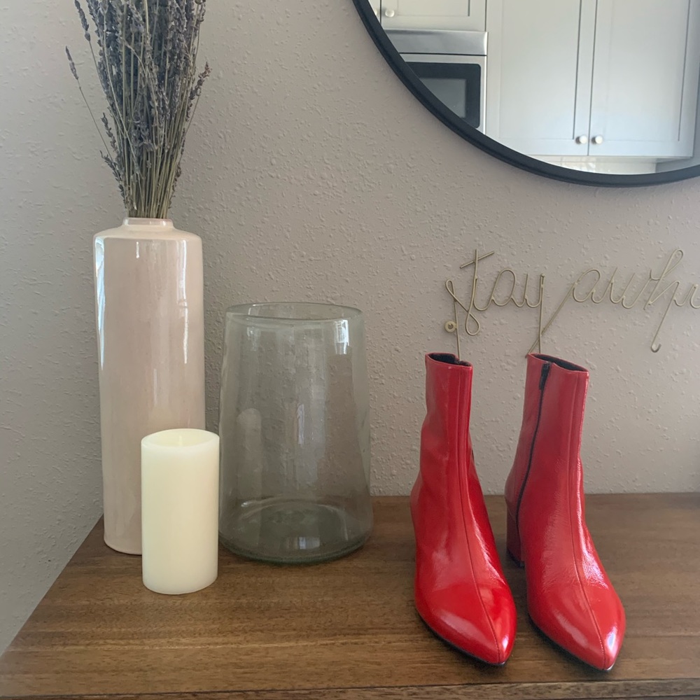 Vegabond Red Leather Boots